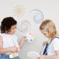 thumbnail image 5 of 1pc Dots Spiral Stencil 30x30cm Reusable Geometric Spiral Stencil Mandala Dot Painting Templates DIY Craft Decoration Stencil for Painting on Wall Furniture Wood and Paper, 5 of 7