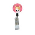 thumbnail image 1 of Bull Terrier Enrouleur de Badge Rétractable Ou Support d'Identification avec Clip, 1 of 1