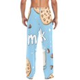 thumbnail image 4 of FORMRS Mens Pajama Pants with Pockets Sleepwear Lounge Bottoms Sizes S-2XL, Milk and Cookies, 4 of 7