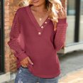 thumbnail image 5 of Lilgiuy Women's Fashion Casual Long Sleeve Comfortable Solid Color Sweatshirt Tops Blouse Work Wear, 5 of 5