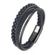 thumbnail image 1 of Pulsera para Hombre, Pulsera de Cuero para Hombre, Pulsera de Piedra Natural con Cierre magnético de Acero Inoxidable ER, 1 of 5