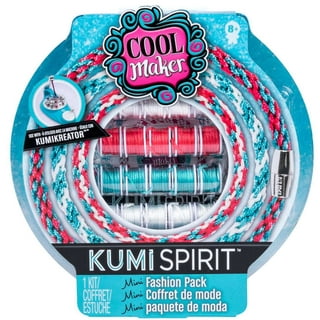 Cool Maker, KumiKreator Mini Fashion Pack Refill, Friendship Bracelet Activity Kit Styles May Vary