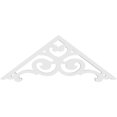 thumbnail image 4 of Ekena Millwork 36"W x 13 1/2"H x 1"P (9/12) Pitch Hurley Architectural Grade PVC Gable Pediment, 4 of 5
