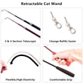 thumbnail image 4 of Set de juguetes de varita para gatos miwoowim con 2 varitas extensibles y 11 accesorios, 4 of 8