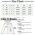 thumbnail image 3 of Women's Knit Sweater Colorblock Print Round Neck Long Sleeve Drop Shoulder Crochet Tops Fall Winter Casual Jumper, 3 of 5