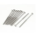 thumbnail image 1 of 10 Pcs Countersunk Phillips Flat Head Screws Machine Bolts Fasteners M6x110mm, 1 of 2