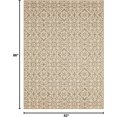thumbnail image 2 of NICOLE MILLER New York Patio Country Danica Transitional Geometric Indoor/Outdoor Area Rug, Brown/Beige, 5'2"x7'2", 2 of 8