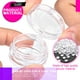 thumbnail image 3 of 50 recipientes de cosméticos, tarro de plástico limpio de 5 gramos, contenedor vacío de muestra de viaje, para loción, polvo de uñas de sombra de ojos, joyas y cremas Sincero Hogar, 3 of 5