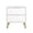 White, variant on Avira Mid-Century Modern 20" Nightstand in Brown (2-Drawer)