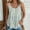 Green, variant on YHAJDS Women Sleeveless Casual Shirts Floral Print Round Neck Smocked Tank Top Spaghetti Strap For Spring Fashion