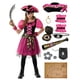 thumbnail image 1 of Disfraz de Halloween de Spooktacular Creations, niña pirata de 3 a 4 años, 1 of 7