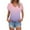 501_Pink, variant on V Neck T Shirts for Women Summer Daily Casual Short Sleeve Tops Blouses Loose Fit Shirt Short Sleeve Shirts for Women Pink