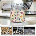 thumbnail image 6 of Yayeee Ashtray with Lid for Cigarette Smokeless Stainless Steel Home Ash Holder, Purple Cartoon Animals, 6 of 7