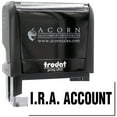 thumbnail image 1 of Large Self-Inking Ira Account Stamp, Trodat Printy 4913, Press and Print Stamping, Impression Size 7/8" x 2-1/4", Up to 10,000 Impressions - Black Ink, 1 of 1