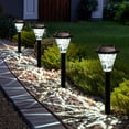thumbnail image 2 of 16-Pack Solar Pathway Lights, High-Efficiency Waterproof Outdoor Solar Lights for Garden,Lawn and Yard,Cold White Solar Powered Landscape Lighting, 2 of 7