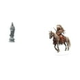 thumbnail image 1 of Estatua de Guan Yin, escultura de piedra acrílica, figura de caballero, adorno artístico con fina mano de obra, adecuada para sala de estar, escritori, 1 of 8