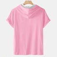 thumbnail image 4 of Birdeem Blouse à Capuche pour Hommes Col Rond Impression Numérique Chandail Entraînement Physique Sports Manches Courtes T-Shirt Blouse, 4 of 9