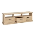 thumbnail image 3 of Pemberly Row Engineered Wood Entertainment Credenza in Prime Oak, 3 of 15