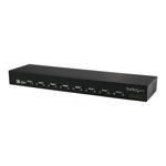 StarTech.com USB vers le Hub Serial - 8 Port - COM Conservation des ports - Rack Mount et Daisy Chainable - FTDI USB à RS232 Le centre (ICUSB23208FD) - Adaptateur série - USB 2.0 - RS-232 x 8 - noir