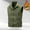 001 Army Green, variant on Men's Lightweight Softshell Vest Outerwear Zip Up Fleece Lined Windproof Sleeveless Jacket for Golf Running Hiking