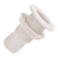 thumbnail image 3 of Thru Hull Fitting, Polypropylene Saltwater Resistant 2in Weatherproof Boat Drain Scupper Anti UV  For Campers RVs Trucks, 3 of 8