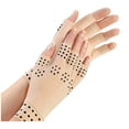 thumbnail image 1 of Guantes para artritis con compresión sin dedos e imanes, 1 of 4