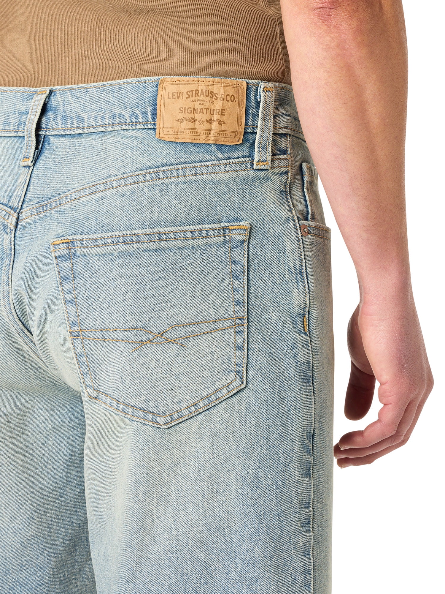 Levi Strauss Signature Men's Regular Fit Short, 10" Inseam