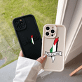 thumbnail image 2 of Funda de TPU suave con dibujos animados para iPhone, funda protectora con mapa de la bandera de Palestina, para iPhone 15, 14, 13, 12, 11 Pro Max, Mini, XR, XS, X, 8 Plus, 2 of 4