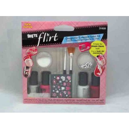 1pc Fing'rs Flirt Design-her Complete Salon Kit - 31609