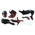 thumbnail image 4 of Roommates Marvel Spider Man Miles Morales Peel & Stick Giant Wall Decals RMK3921GM - Assembled size:38.6"wide x 16.4"high, 4 of 7