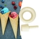 thumbnail image 1 of Máquina para hacer conos de helado, rodillo para hacer tortillas y gofres, accesorios para herramientas, repostería, helados, gofres y rollos de huevo 2 piezas Macarena Fabricante de conos, 1 of 8