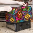 thumbnail image 7 of Haiem Butterfly Garden Print Toaster Covers 4 Slice Wide Slot,Bread Dust Cover & Fingerprint Protection,Bread Machine Cover,Appliance Covers, 7 of 7