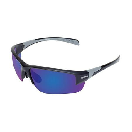 

Global Vision Eyewear HERC7GTB Hercules 7 Matte Black Frame & G-Tech Blue Lenses Safety Glass