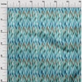 thumbnail image 2 of oneOone Cotton Flex Fabric Chevron Ikat Print Fabric BTY 40 Inch Wide, 2 of 4