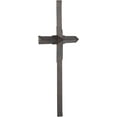 thumbnail image 3 of Patina Bronze 15 x 12 inch Metal Wall Cross, 3 of 6