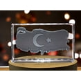 thumbnail image 4 of Turkey 3D Engraved Crystal 3D Engraved Crystal Keepsake/Gift/Decor/Collectible/Souvenir, 4 of 7