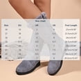 thumbnail image 3 of OKBOP Women's Faux Fur Trim Winter Boots Insulated Mid-Calf Zip-Up Chunky Sole Cozy Warm 41, 3 of 5