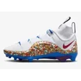 thumbnail image 1 of Nike Lebron IV Menace 3 Fruity Pebbles Football Cleats Men Size 15 FV8044-100, 1 of 19