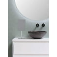 thumbnail image 5 of Minimalist Rectangular Free Standing Mirror Polished Nickel, 5 of 11