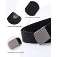 thumbnail image 3 of AWAYTR Kids Belt Nylon Belt - Belt with Metal Buckle for Pants School Uniform Jeans, 3 of 6
