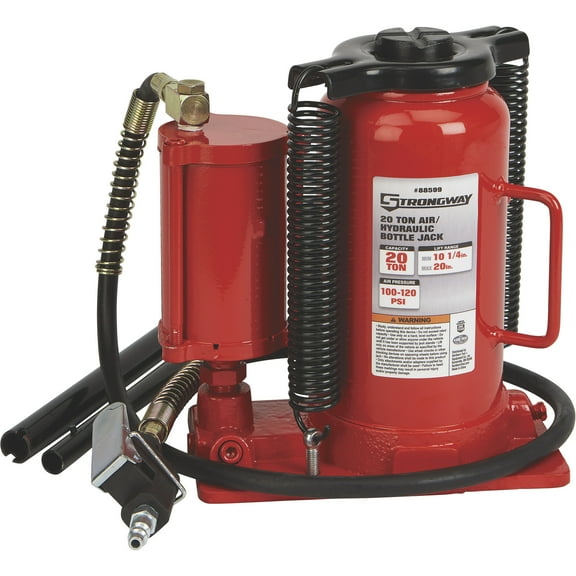 Strongway 20-Ton Air/Hydraulic Bottle Jack