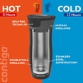 thumbnail image 3 of Contigo - West Loop Insulated Travel Mug Red (470ml), 3 of 10