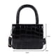 thumbnail image 2 of Moda mujer PU cuero Mini bolsos de mano calle viaje compras bolso de hombro Casual solapa mensajero bandolera, 2 of 9