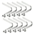 thumbnail image 1 of Unique Bargains 10x8mm Kayak Paddle Snaps, Hollow Button Single Pin Lock Tube Spring Clips for Tent Pole, 10 Pack, 1 of 5