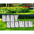 thumbnail image 2 of BABY SHOWER 24" White Tall Elegant Shadow Box Yard Letters Yard Signs Photo Prop Yard Sign, 2 of 2