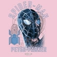 thumbnail image 2 of Girl's Marvel Spider-Man: No Way Home Blue Suit Graphic Tee Light Pink Medium, 2 of 4