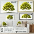 thumbnail image 4 of Designart "Elegant American Basswood I" Tree Amercian Basswood Canvas Prints, 4 of 7