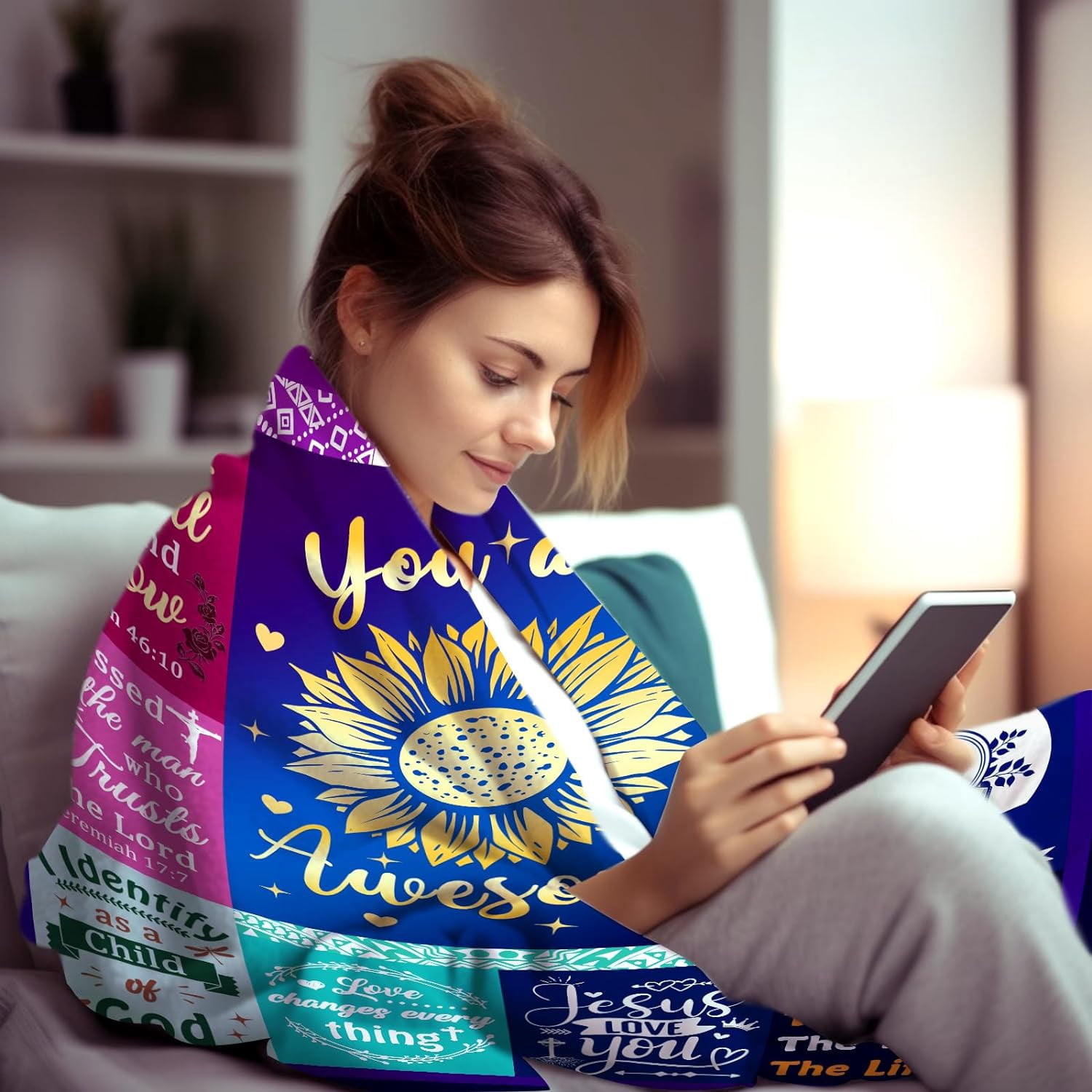 Dance Blanket Soft Cozy Bed Couch Dances Theme Throw Blankets Birthday Gifts for Teen Girls Teachers Women 50"x40"