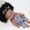 B, variant on G Soft Silicone Black Baby Doll For Kids Curly Hair Sport Boys Toy With Hooded Cloth Outfit