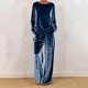 thumbnail image 1 of TaTaai Women Casual Loose Fit Velvet Set Round Neck Long Sleeve Pullover Top and Full Length Trousers Soft Comfy Daily Wear Two Piece Gift, 1 of 8